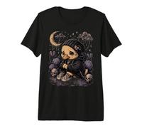 Pato gótico EMO Triste Estética Corazón Roto Camiseta Premium
