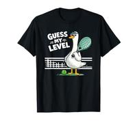 Pato Gracioso De Pádel: Adivina Mi Nivel De Pádel Camiseta