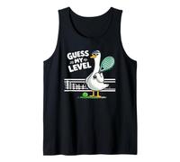 Pato Gracioso De Pádel: Adivina Mi Nivel De Pádel Camiseta sin Mangas