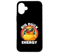 Pato Grande Energía Duckie I Love Ducks Lovers Divertido Pato de Goma Carcasa para iPhone 16 Plus