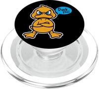 Pato gruñón mal humor sarcasmo divertido pato usted PopSockets PopGrip para MagSafe
