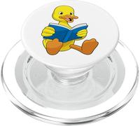 Pato Lectura Libro PopSockets PopGrip para MagSafe