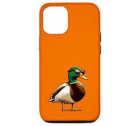 Pato Mallard con gafas de sol - Hunt Hunter Hunting Bird Carcasa para iPhone 12/12 Pro