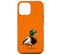 Pato Mallard con gafas de sol - Hunt Hunter Hunting Bird Carcasa para iPhone 12 Pro Max