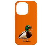 Pato Mallard con gafas de sol - Hunt Hunter Hunting Bird Carcasa para iPhone 14 Pro