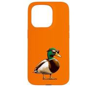 Pato Mallard con gafas de sol - Hunt Hunter Hunting Bird Carcasa para iPhone 15 Pro