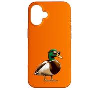 Pato Mallard con gafas de sol - Hunt Hunter Hunting Bird Carcasa para iPhone 16