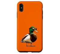 Pato Mallard con gafas de sol - Hunt Hunter Hunting Bird Carcasa para iPhone XS Max