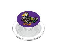 Pato Mexicano Calavera Viva México Chica Fiesta PopSockets PopGrip para MagSafe
