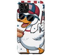 Pato Patriótico Gafas Damero Desfile 4 De Julio Parade Carcasa para iPhone 11 Pro MAX