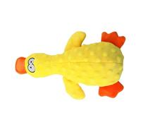 pato perro - felpa chillosa acolchada,lindo pato para perros | Destinado a cachorros y animales de todos los tamaños, masticadores agresivos, juego interior e informe
