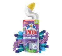 PATO, WC Fragancia Virtual Violet, Limpiador Quitamanchas para Inodoro, 750 ml