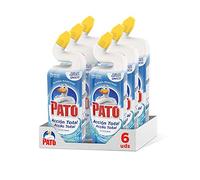 PATO WC Power Fragancia Océano, Limpiador Quitamanchas Para Inodoro, Azul, 750 Ml, Pack de 6 Unidades, 4500 Mililitros