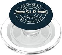 Patología del Habla y el lenguaje, SLP, Camiseta de Terapia del Habla PopSockets PopGrip para MagSafe