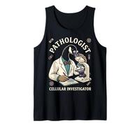 Patólogo Cisne Investigador Celular Laboratorio Arte Camiseta sin Mangas