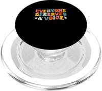 Patólogo Todo el Mundo Merece una Voz Habla Lenguaje Groovy PopSockets PopGrip para MagSafe