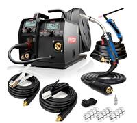 PATON MultiPRO-250-15-4 250A soldadora MIG TIG MMA 3 en 1 - soldadora MIG/MAG, soldadora de electrodos y soldadora TIG HF con función de pulso, soldadora inverter digital profesional para soldadores