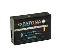 Patona Batería de platino totalmente codificada para Canon LP-E17