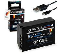 PATONA 1372 Platinum BLX-1 Batería con USB-C Input, 2600mAh 18.7Wh 7.2V, Compatible con Olympus OM-1 OM-3 OM1 OM3 batería de Repuesto para Modelos BLX1 BL-X1 BL X1 BLX 1