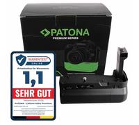 PATONA 1478 Empuñadura de batería para Canon EOS RP y R8 - Compartimento para 2X LP-E17, con Disparador Remoto 2,4G - Agarre ergonómico Antideslizante para Retratos y Objetivos Pesados