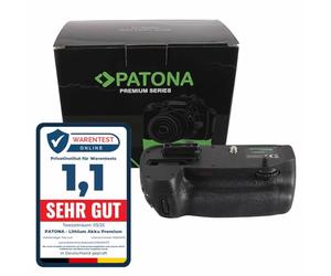 PATONA 1495 - Repuesto para empuñadura de batería Nikon MB-D15 para D7100 D7200 con mando a distancia IR (compartimento de batería para 1 EN-EL15 o 6 x AA)