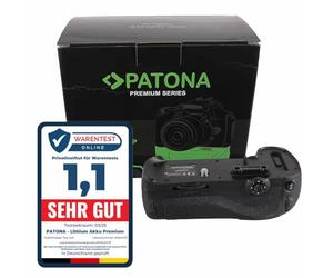 PATONA 1496 - Repuesto para empuñadura de batería Nikon MB-D12 para D800 D800E D810 D810A con Mando a Distancia IR (Compartimento de batería para 1 EN-EL15 o EN-EL18A y 8X AA)