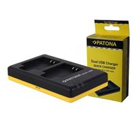 Patona Cargador rápido doble para Canon NB-11L