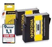 PATONA 2X Batería Compatible con Insta360 Ace, Insta 360 Ace Pro Action CAM | 1750mAh, 3.85V, 6.7Wh, Li-Ion | protección contra sobrecarga y Cortocircuito