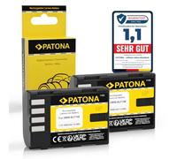 PATONA 2X Batería para Panasonic DMW-BLF19 BLF19E 1860mAh