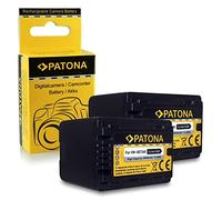 PATONA 2X Batería para Panasonic VW-VBT380 VBT190 VBK180 VBK360 3560mAh