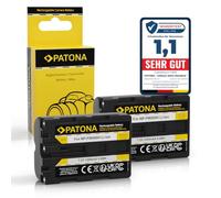 PATONA 2X Batería para Sony NP-FM500H FM500 1300mAh 7.2V