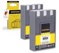 PATONA 2X Batería Repuesto para Canon NB-1LH 830mAh 3.6V Compatible con Canon Digital ELPH Ixus VII V3 300 330 400 500 IXY S200 S300 S400 S500 JD 3.3 x 4ie NB1LH NB 1LH