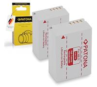 PATONA 2X Batería Repuesto para Canon NB-7L 750mAh, 7.4V, 5.6Wh Compatible con Canon PowerShot G10 G11 G12 SX30 iS NB7L