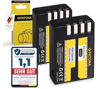 PATONA 2X Baterías D-Li109 reemplazo para Pentax Li109, Li-109 900mAh Compatible con Pentax K-R, K-30, K-50, K-70, K-500, K-2, K-S2, K-S1