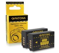 PATONA 2X Baterías reemplazo para Nikon EN-EL20, EN-EL20a 800mAh Compatible con Nikon 1 AW1, 1 J1, 1 J2, 1 J3, 1 S1, 1 V3, Coolpix A, P950, P1000, P1100, EN EL20 EL20a, ENEL20, ENEL20a