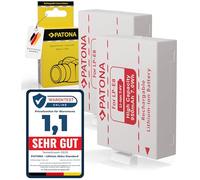 PATONA 2X LP-E8 Batería 950mAh Compatible con Canon EOS 550D 600D 650D 700D Rebel T2i T3i T4i T5i Kiss X4 X5 X6i X7i Battery Pack LPE8 LP E8 LPE 8