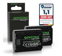 PATONA 2X NP-FZ100 Batería 2400mAh - Repuesto para Sony NP-FZ100 - para Alpha A6600 A6700 A1 A9 A7 III A7 IV A7R III A7R IV A7R V A7C A7C II FX3 FX30 - Doble Reserva para Viajes