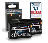 PATONA 2X Platinum Batería para Fujifilm NP-W235 NP W235 2600mAh 7.2V