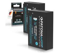 PATONA 2X Platinum NP-W126s Batería Repuesto para Fuji NP-W126 W126S Compatible con Fujifilm X-M5 X-S10 X-T50 X100F X100V X100VI XA1 XA2 XA3 XA5 XS10 XT3 XT20 XT30 II XT5