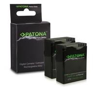 PATONA 2X Premium AHDBT-301 AHDBT-302 Batería 1180mAh Compatible con GoPro HD Hero 3 Hero 3+ HERO3 HERO3+ Black Silver White Edition Rollei Actioncam 420 AHDBT301 AHDBT302 AHDBT 301 302