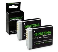 PATONA 2X Premium Batería para Canon NB-13L NB-15L 1010mAh | Compatible: Canon, PowerShot SX620, SX720, SX730, SX740, PowerShot G1 X Mark II, G1 X Mark III, PowerShot G5 X, G5 X Mark
