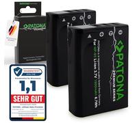 PATONA 2X Premium Batería para Fujifilm NP-95 NP95 1800mAh