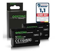 PATONA 2X Premium Batería para Nikon EN-EL15b EN-EL15 Z6 D7000, 2400mAh