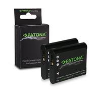 PATONA 2X Premium Batería para Olympus Li-90b Li90b 1100mAh | Compatible: Olympus Stylus Creator XZ-2, Stylus Traveller SH-50, Stylus SZ-15, Stylus Tough TG-1, TG-2