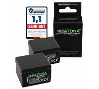 PATONA 2X Premium Batería para Panasonic VW-VBT380 VBT190 VBK180 VBK360