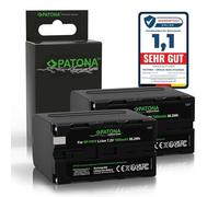 PATONA 2X Premium Batería para Sony NP-F970 F960 F950 F750, 7800mAh | Compatible: Sony, CCD-TR1 TR2 TR3 TR8E TR11 TR12 TR18 TR57 TR67 TR76 TR87 TR97 TR200 TR205 TR215 TR300 TR311E TR315 TR317