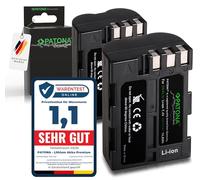 PATONA 2X Premium EN-EL3E Batería 2000mAh Compatible con Nikon D50 D70 D70s D80 D90 D100 D200 D300 D300S D700 batería de Repuesto para los Modelos EN EL3E ENEL3E