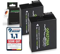 PATONA 2X Premium LP-E8+ Batería 1140mAh Compatible con Canon EOS 550D 600D 650D 700D Rebel T2i T3i T4i T5i Kiss X4 X5 X6i X7i Battery Pack LPE8 LP E8 LPE 8