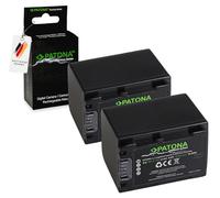 PATONA 2X Premium NP-FV70 Batería 1600mAh Compatible con Sony FDR-AX100E FDR-AXP33 DCR-DVD92E DVD105E DVD110 DVD150 DCR-HC16 HC19 HC20 HC30 HDR-CX105E CX106E HDR-SR5 SR7 HDR-XR105 NPFV70 FV70