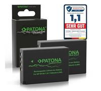 PATONA 2X Premium NP-W126 Batería 1140mAh para Fuji X-T2 X-T3